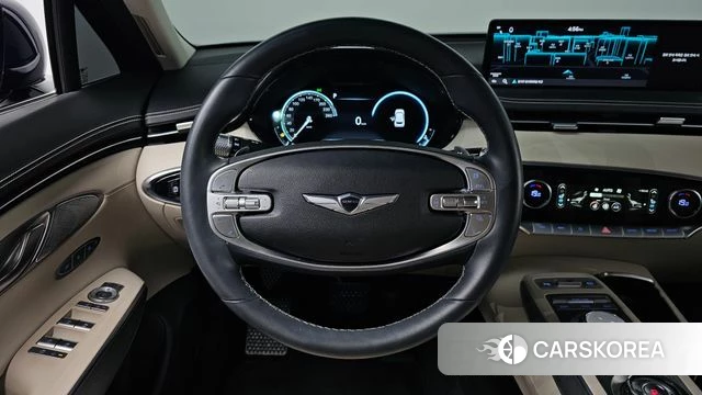 Genesis GV70 2022 Синий из Кореи, фото 4