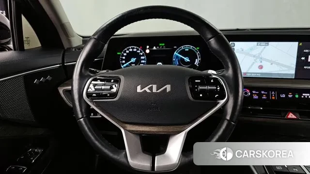 Kia K8 Hybrid 2021 Черный из Кореи, фото 4