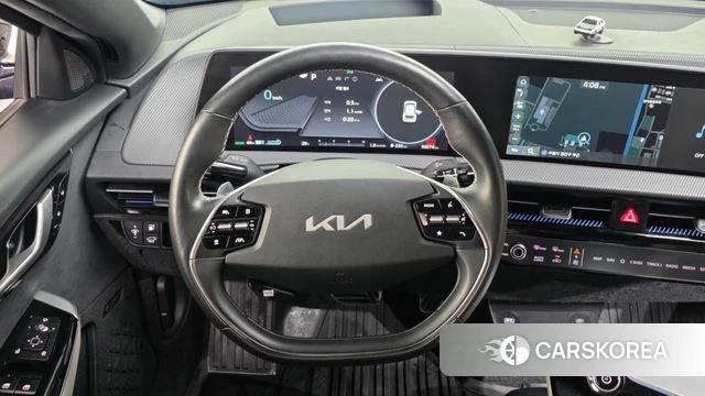 Kia EV6 2021 Синий из Кореи, фото 4