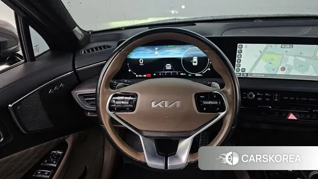 Kia K8 Hybrid 2022 Серый из Кореи, фото 4