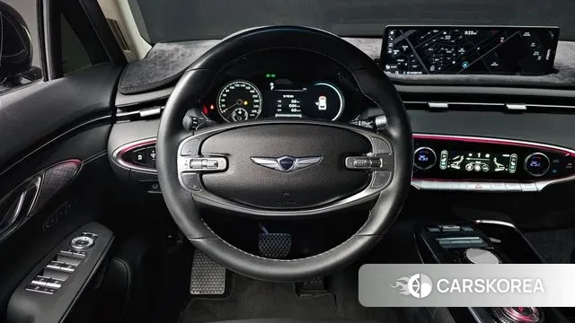 Genesis GV70 2022 Черный из Кореи, фото 4