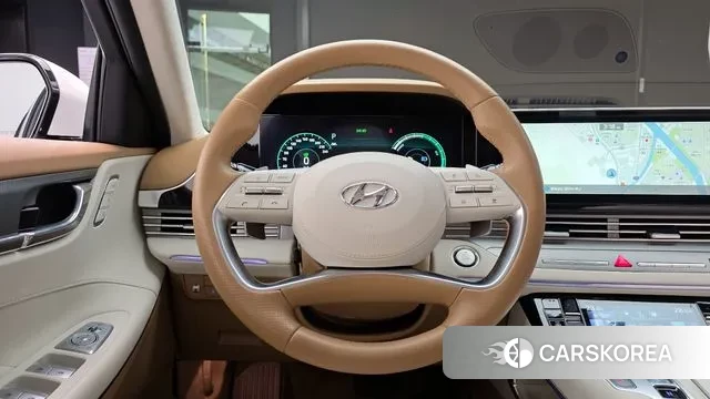 Hyundai The New Grandeur IG Hybrid 2021 Белый из Кореи, фото 4