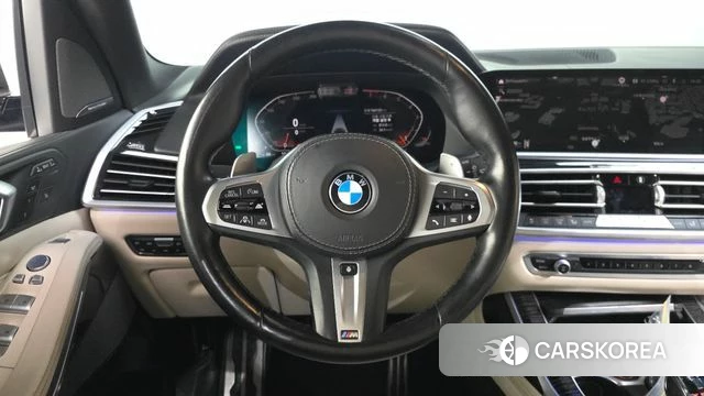 BMW X7 (G07) 2021 Черный из Кореи, фото 4