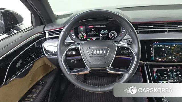 Audi A8 (D5) 2021 Черный из Кореи, фото 4