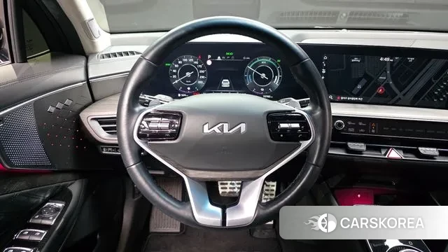 Kia K8 Hybrid 2023 Черный из Кореи, фото 4