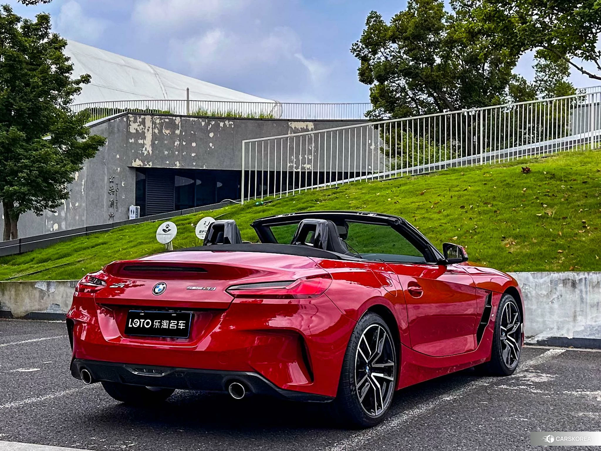 BMW Z4 2021 Красный из Китая, фото 4