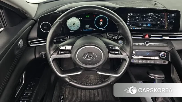 Hyundai Avante (CN7) 2021 Серебристо-серый из Кореи, фото 4