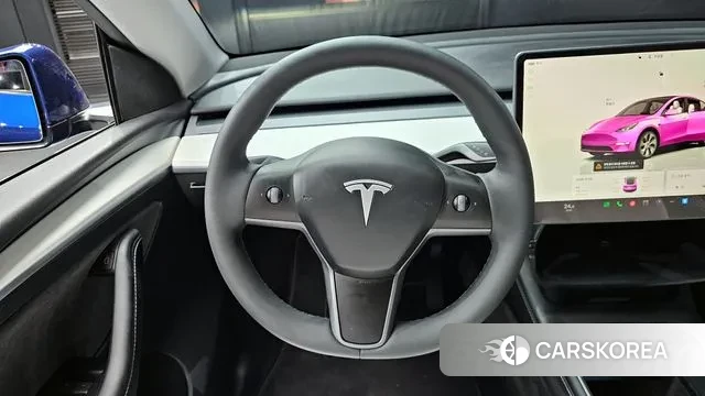 Tesla Model Y 2024 Синий из Кореи, фото 4