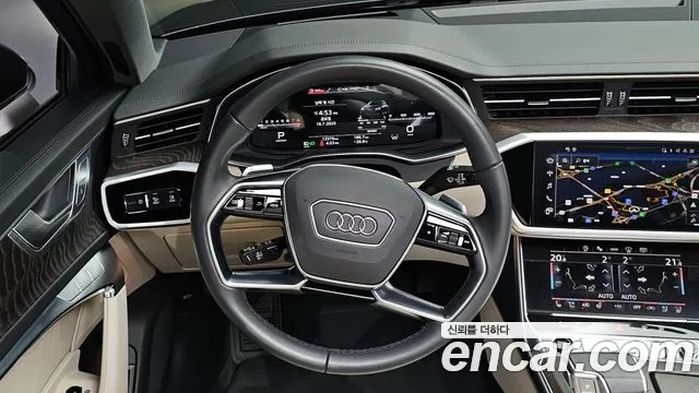 Audi A6 (C8) 2022 Черный из Кореи, фото 4
