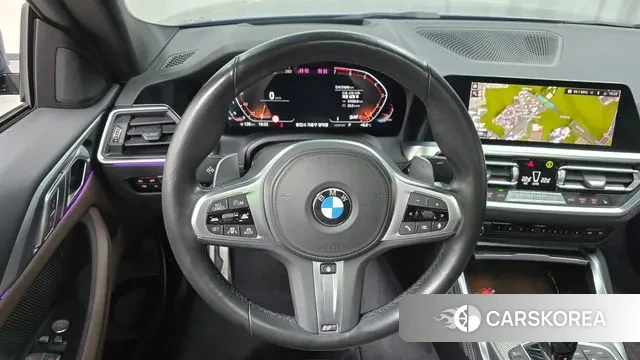 BMW 4 Series (G22) 2021 Синий из Кореи, фото 4