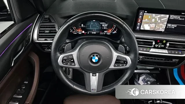 BMW X3 (G01) 2022 Черный из Кореи, фото 4