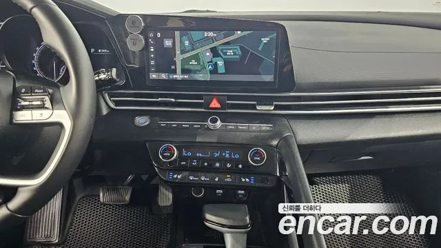 Hyundai Avante Hybrid (CN7) 2022 Белый из Кореи, фото 4