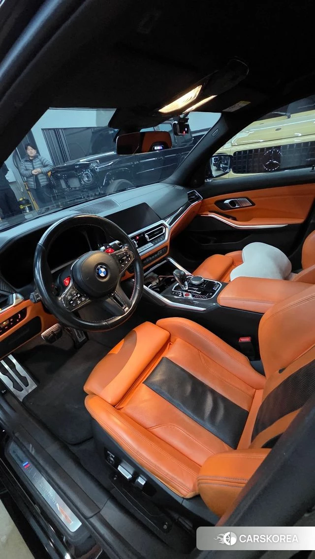 BMW M3 (G80) 2021 Черный из Кореи, фото 4