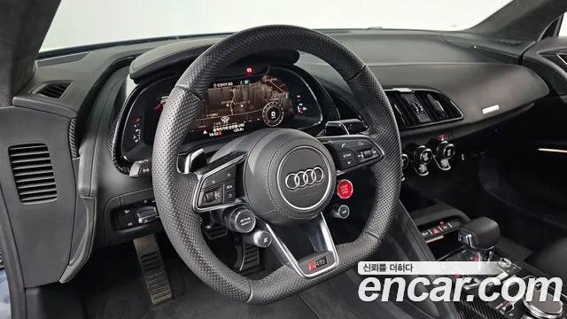 Audi R8 (4S) 2022 Небесно-голубой из Кореи, фото 4