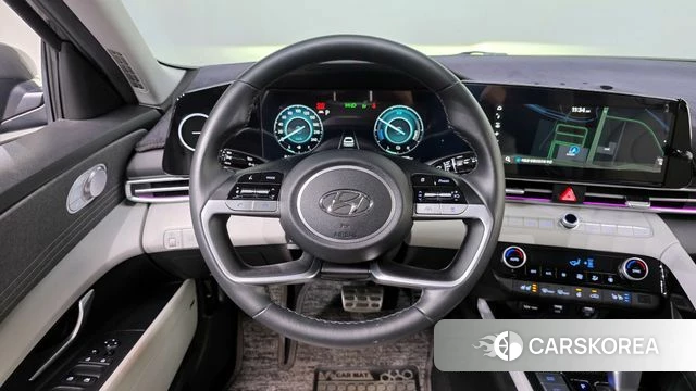 Hyundai Avante Hybrid (CN7) 2020 Серый из Кореи, фото 4