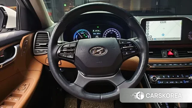 Hyundai Grandeur IG Hybrid 2019 Белый из Кореи, фото 4