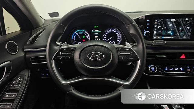 Hyundai Sonata Hybrid (DN8) 2022 Черный из Кореи, фото 4