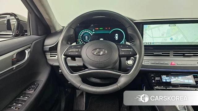 Hyundai The New Grandeur IG Hybrid 2022 Черный из Кореи, фото 4