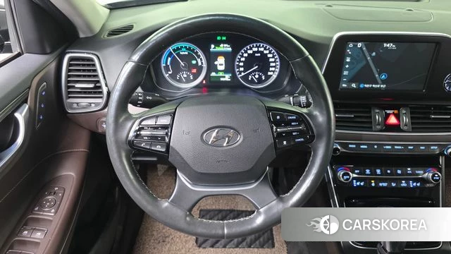 Hyundai Grandeur IG Hybrid 2018 Серый из Кореи, фото 4