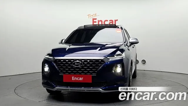 Hyundai Santa Fe TM 2019 Синий из Кореи, фото 4