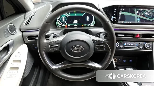 Hyundai Sonata Hybrid (DN8) 2021 Черный из Кореи, фото 4