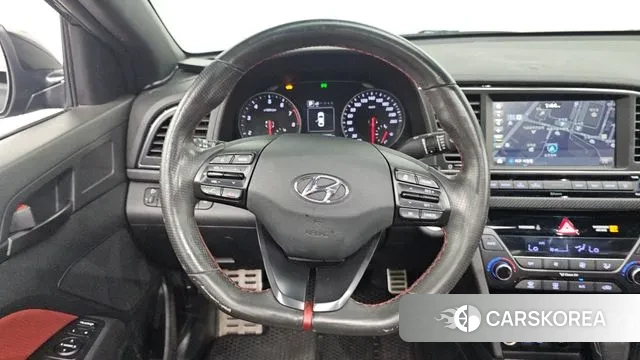 Hyundai Avante AD 2018 Черный из Кореи, фото 4