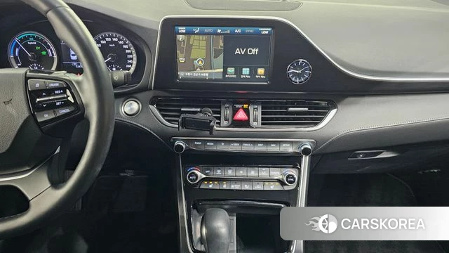 Hyundai Grandeur IG Hybrid 2018 Серый из Кореи, фото 4
