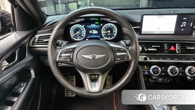 Genesis The New G70 2022 Черный из Кореи, фото 4