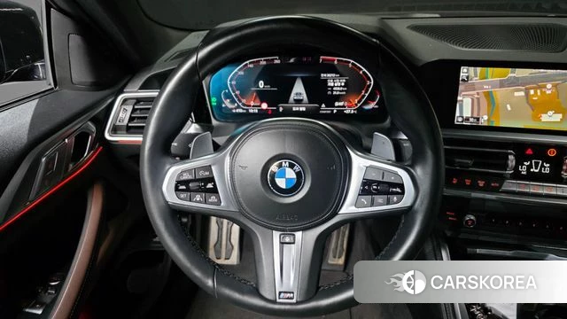 BMW 4 Series (G22) 2021 Черный из Кореи, фото 4