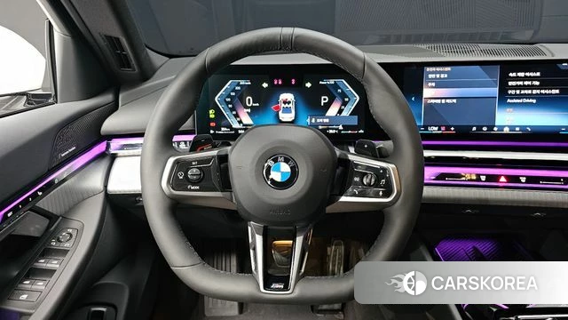 BMW 5 Series (G60) 2025 Белый из Кореи, фото 4