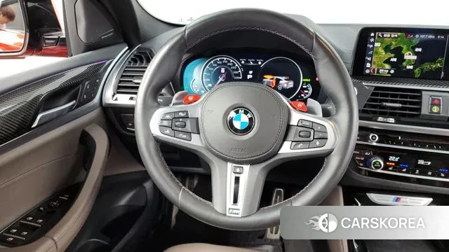 BMW X4M (G02) 2020 Красный из Кореи, фото 4