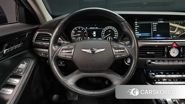 Genesis EQ900 2018 Синий из Кореи, фото 4