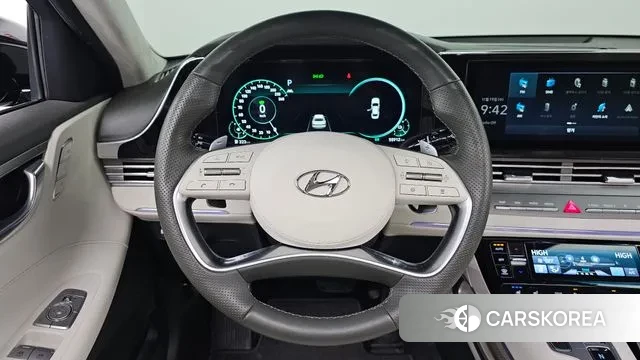 Hyundai The New Grandeur IG Hybrid 2021 Черный из Кореи, фото 4