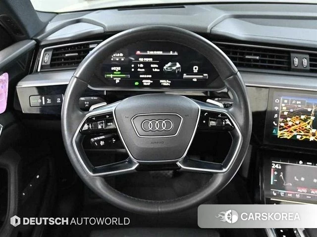 Audi e-Tron 2021 Жемчужный цвет из Кореи, фото 4