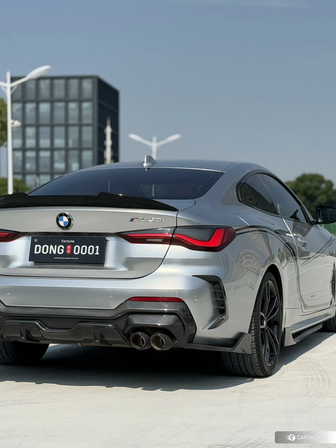 BMW 4 series 2020 Серебристо-серый из Китая, фото 4