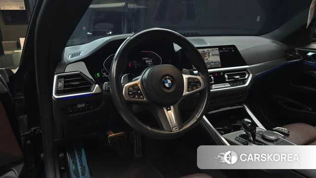 BMW 4 Series (G22) 2021 Черный из Кореи, фото 4