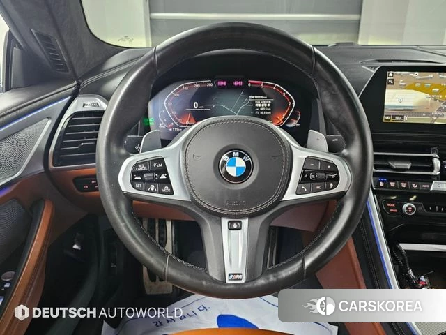 BMW 8 Series (G15) 2020 Небесно-голубой из Кореи, фото 4