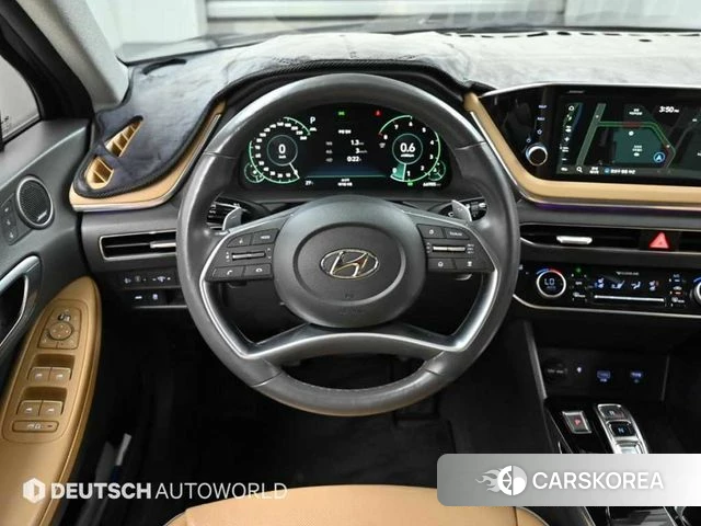 Hyundai Sonata (DN8) 2022 Черный из Кореи, фото 4