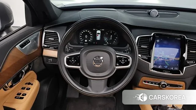 Volvo XC90 second Generation 2019 Серебристо-серый из Кореи, фото 4