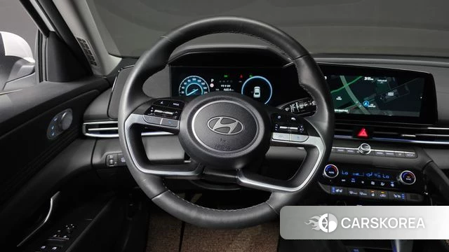 Hyundai The New Avante Hybrid (CN7) 2025 Белый из Кореи, фото 4