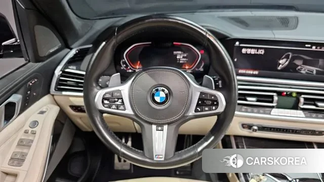 BMW X7 (G07) 2021 Синий из Кореи, фото 4