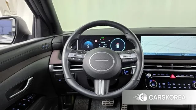 Hyundai The New Tucson Hybrid (NX4) 2024 Серый из Кореи, фото 4