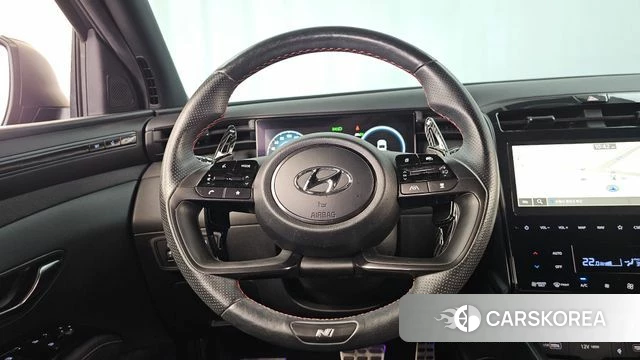 Hyundai Tucson Hybrid (NX4) 2022 Черный из Кореи, фото 4