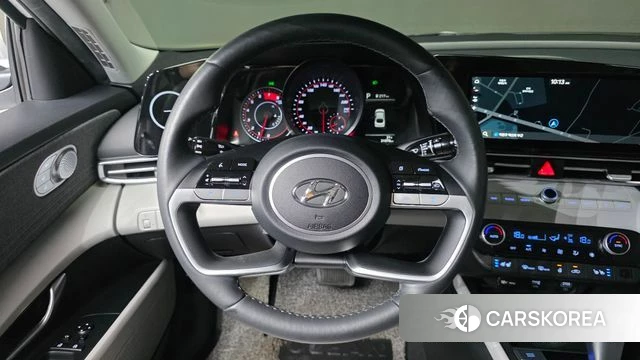 Hyundai Avante (CN7) 2023 Белый из Кореи, фото 4