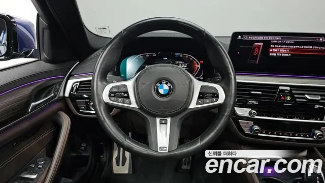 BMW 5 Series (G30) 2020 Синий из Кореи, фото 4