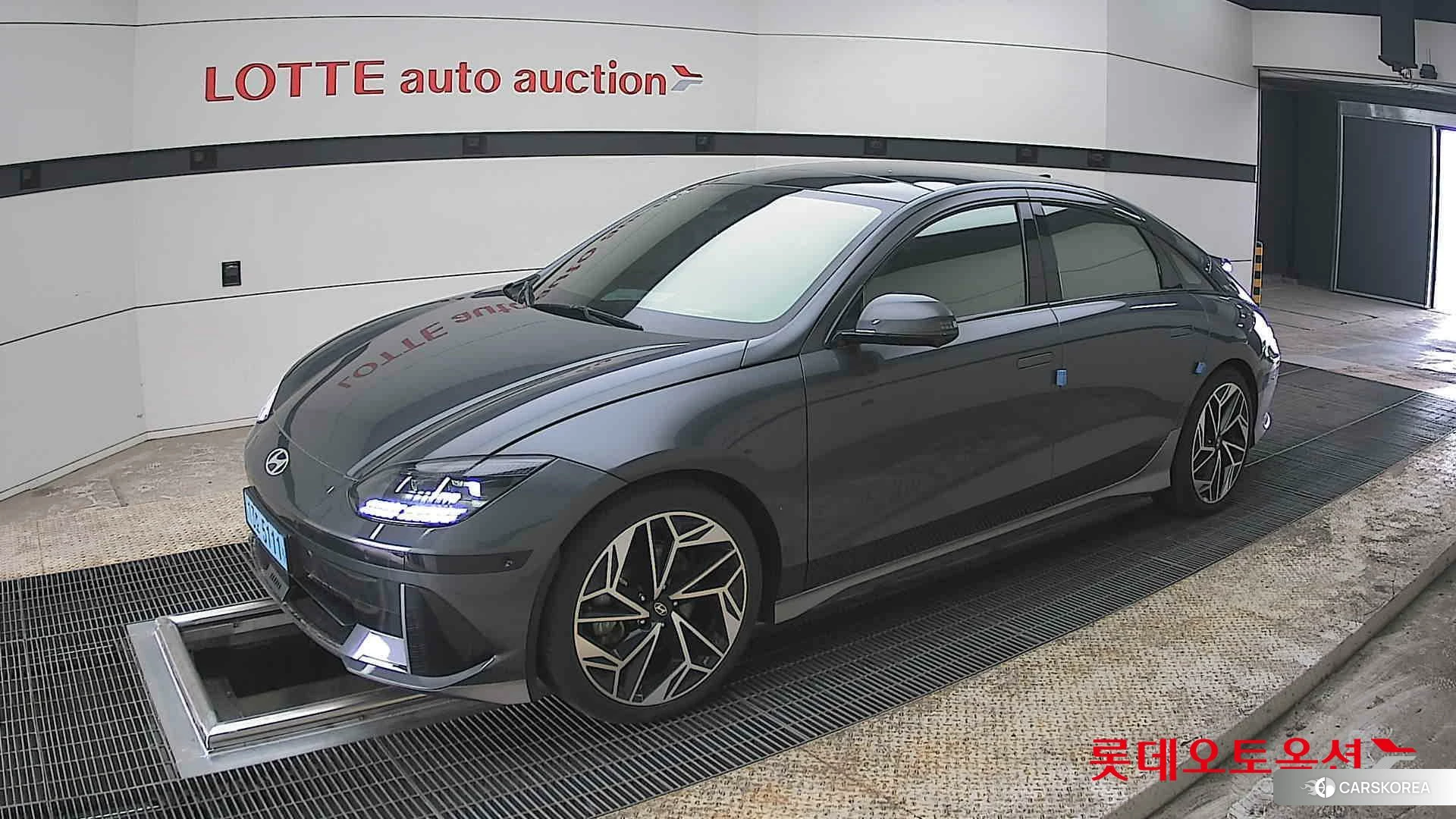 Hyundai IONIQ 6 2023 Nocturne Grey Metallic из Кореи, фото 4