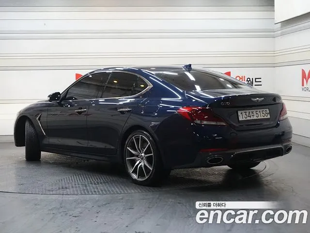 Genesis G70 2020 Синий из Кореи, фото 4