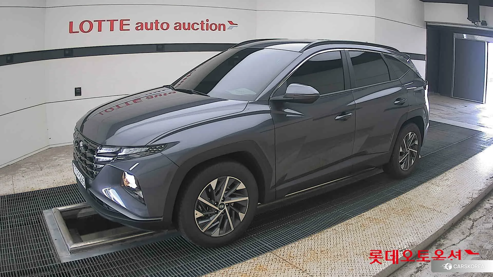 Hyundai Tucson 2022 Titanium Grey Metallic из Кореи, фото 4