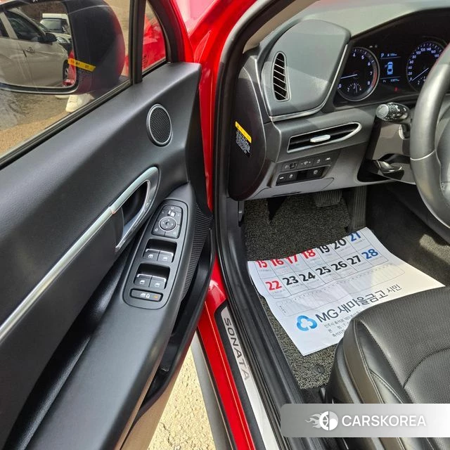 Hyundai Sonata (DN8) 2019 Красный из Кореи, фото 4