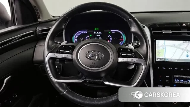 Hyundai Tucson Hybrid (NX4) 2021 Белый из Кореи, фото 4